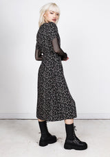 Sakura Midi Wickel Kleid