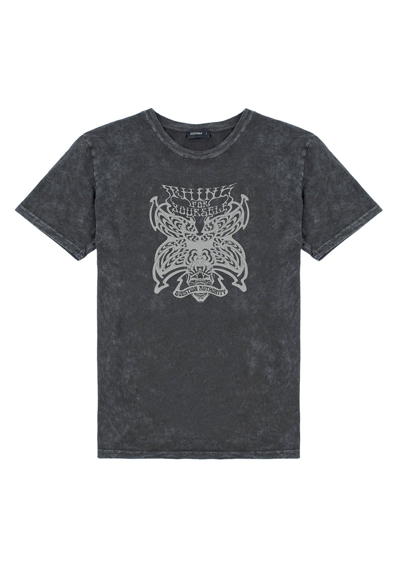 Schmetterling Vintage Waschen T-Shirt