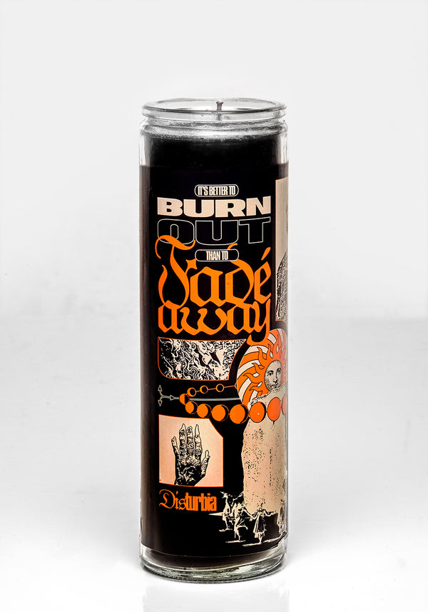 Burn Raus 7 Day Kerze