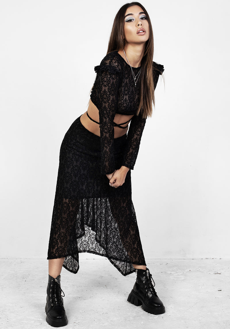 Delena Strappy Kurz Top