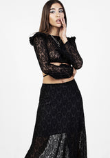 Delena Strappy Kurz Top