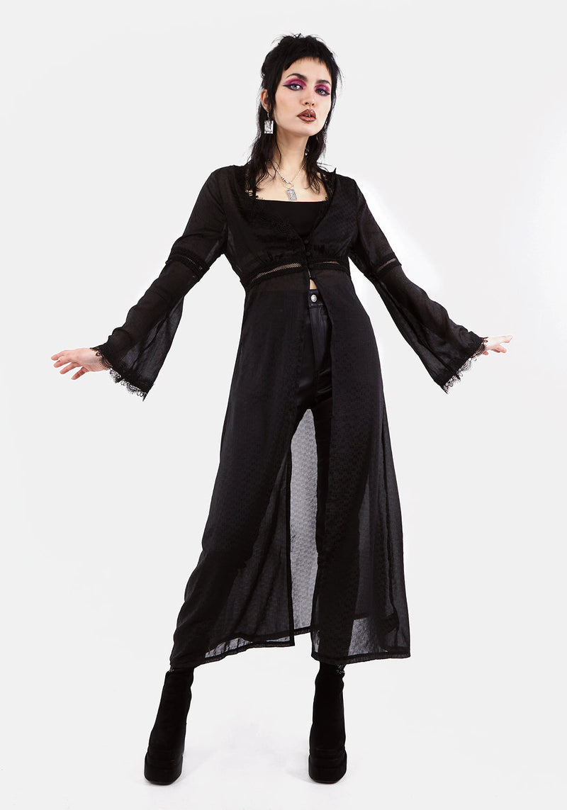 Echo Transparent Kimono