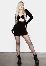Eastwick Schnitt Raus Mini Kleid