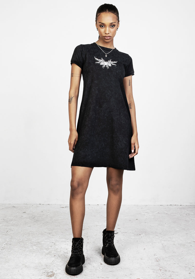 Buffalo Washed Baby T-Shirt Kleid