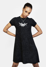 Buffalo Washed Baby T-Shirt Kleid