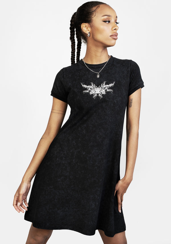 Buffalo Washed Baby T-Shirt Kleid