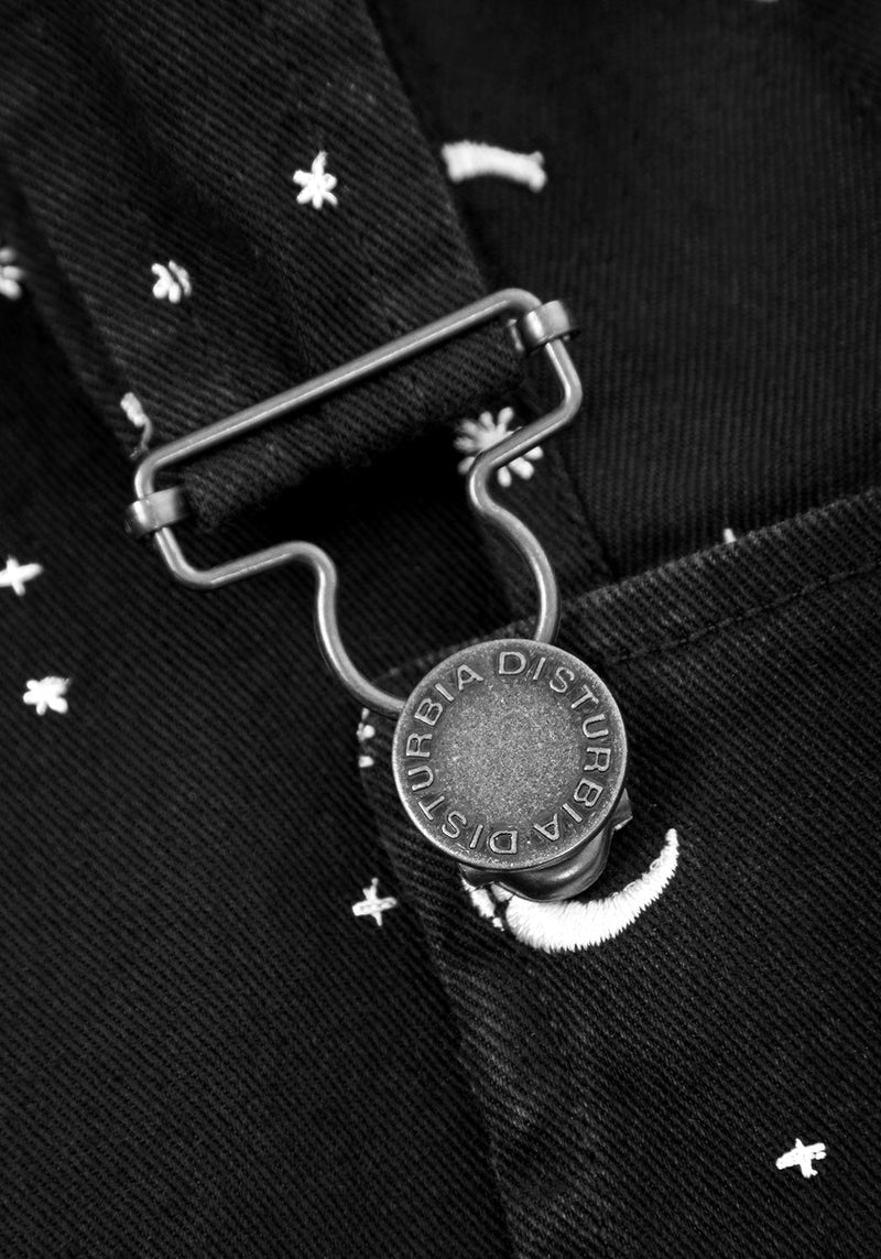 Celestial Bestickt Latzhose