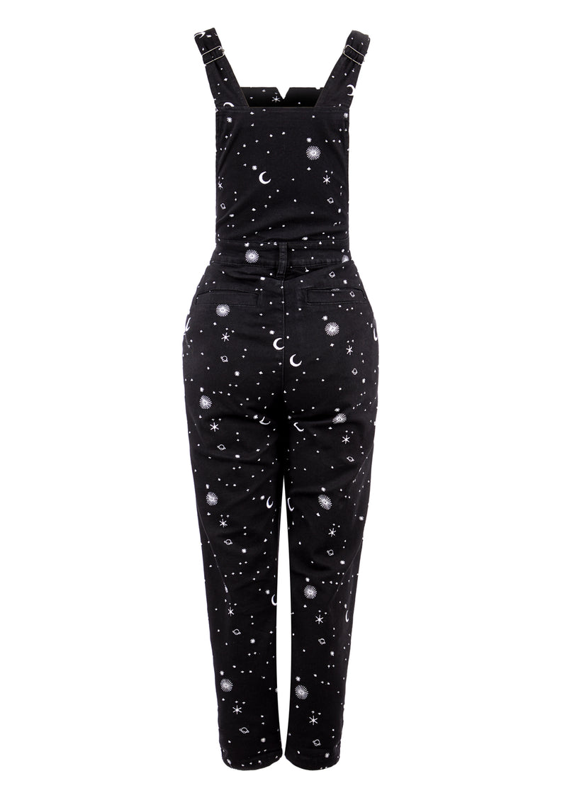 Celestial Bestickt Latzhose