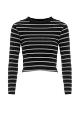 Slash 90S Streifen Kurz Top
