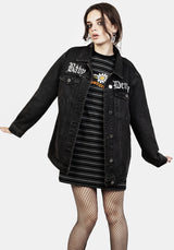 Buzzin Streifen T-Shirt Kleid