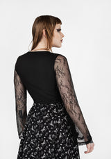 Wallflower Jersey Wickel Top