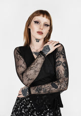 Wallflower Jersey Wickel Top