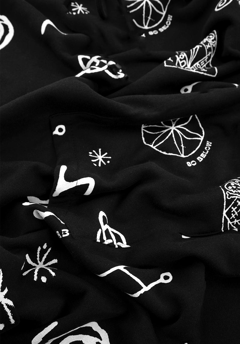 Above Below Kurz Lang Ärmel T-Shirt