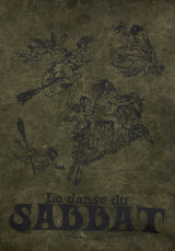 Sabbat Und Sonne Grün Säure Waschen Kapuzensweatshirt