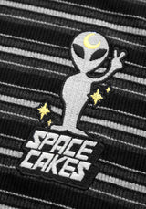 Space Cakes Streifen Mini Kleid