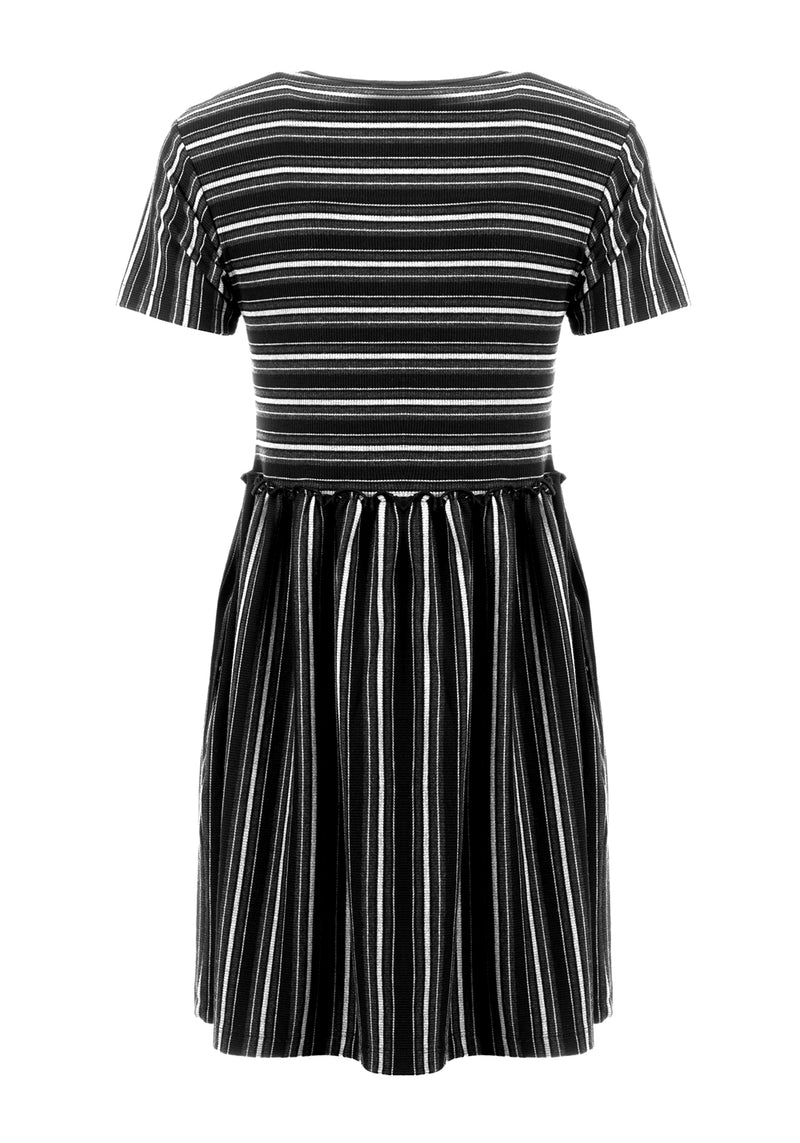 Space Cakes Streifen Mini Kleid