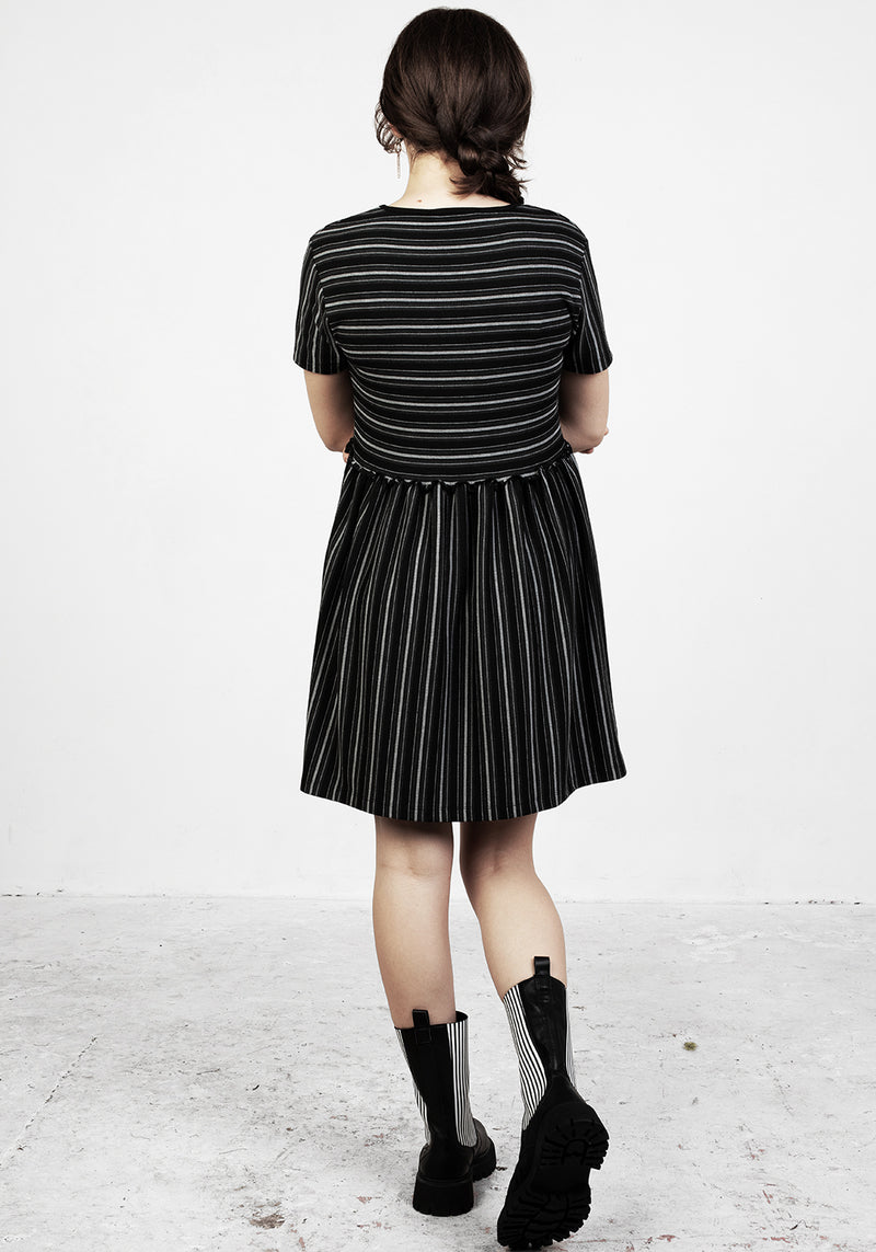 Space Cakes Stripe Mini Dress