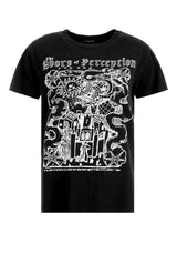 Perception Black Garment Washed T-shirt