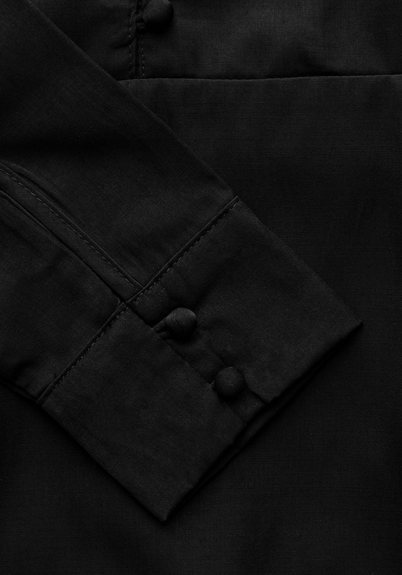 Brooding Knopf Runter Mini Kleid