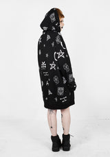 Above Below Slouchy Kapuzenshirt