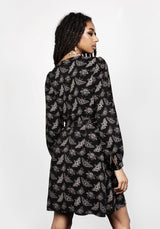 Mortmoth Wickel Mini Kleid