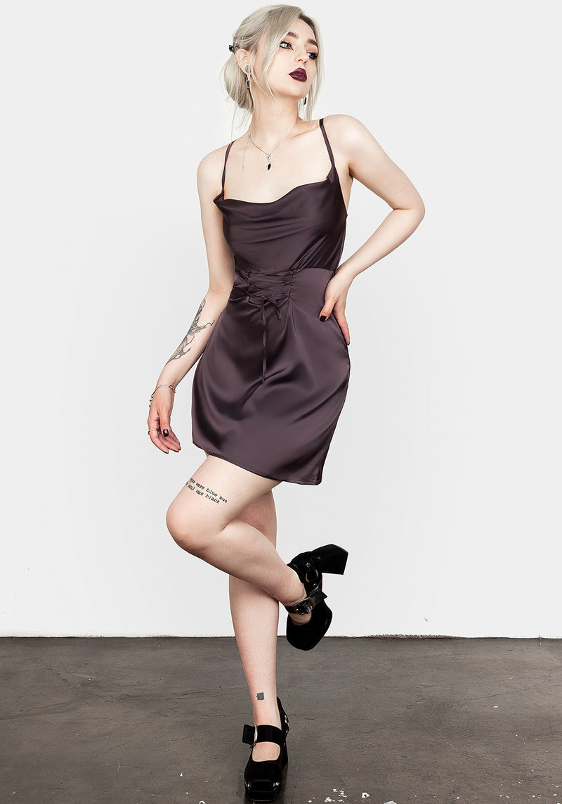 Boulevard Mini Cowl Kleid