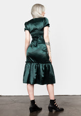 Moss Midi Tier Kleid