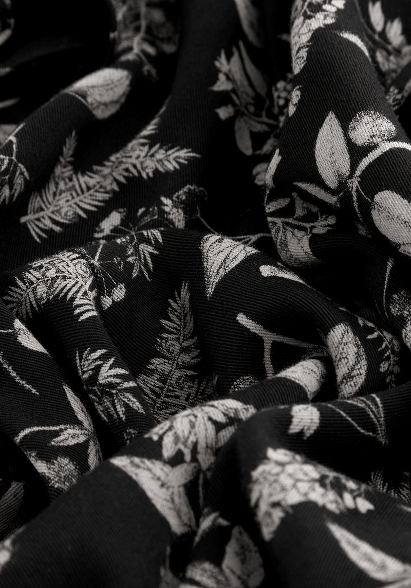 Poisonous Pflanzen Wickel Mini Kleid