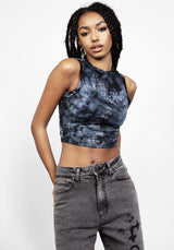 Draconic Krawatte Färbung Tanktop Top