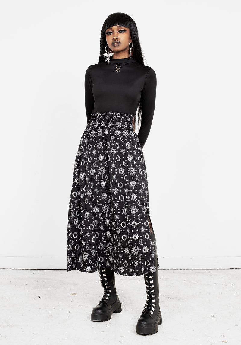 Moonbeam Midaxi-Kleid Rock