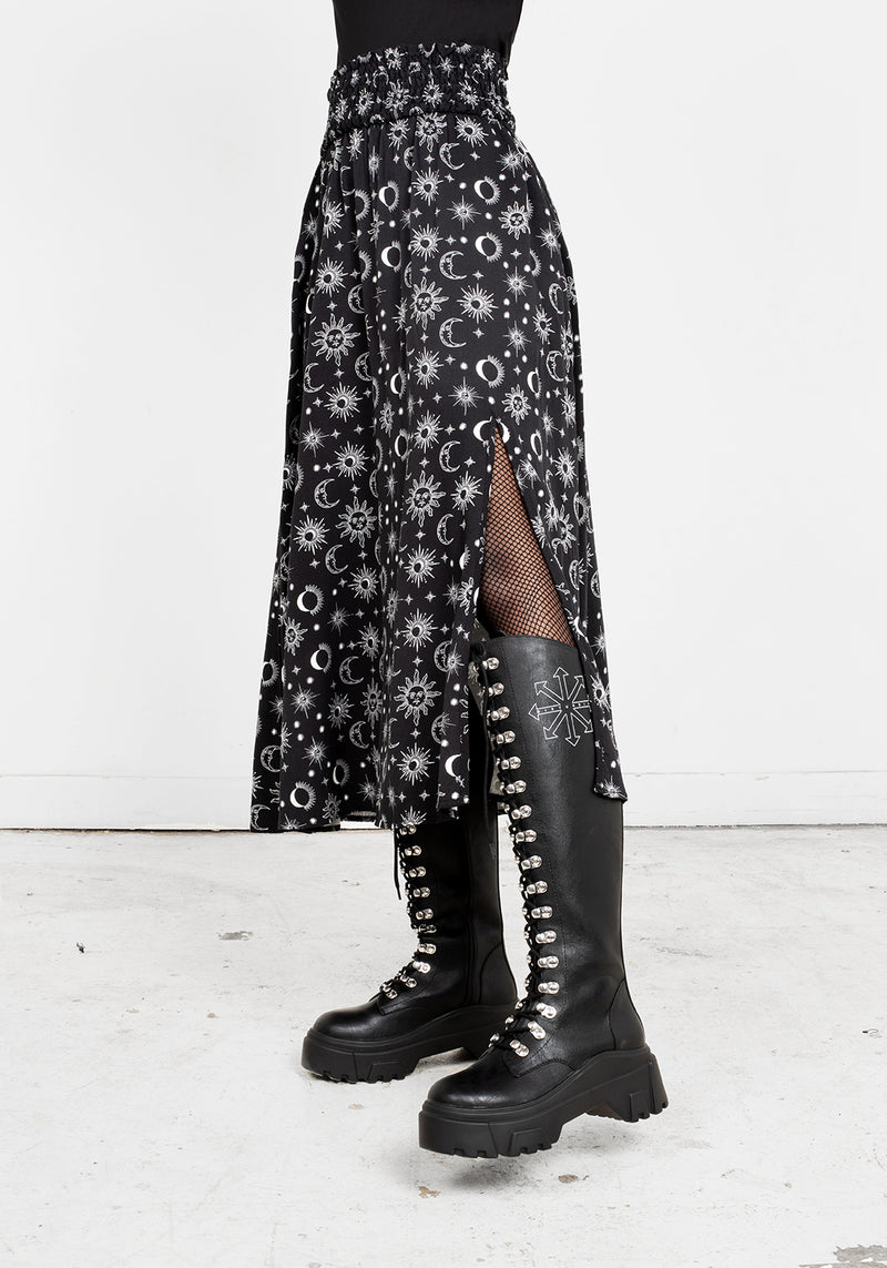 Moonbeam Midaxi-Kleid Rock