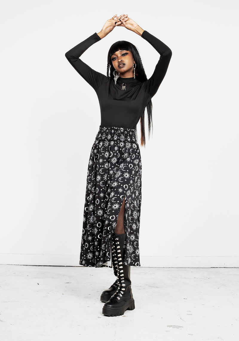 Moonbeam Midaxi-Kleid Rock