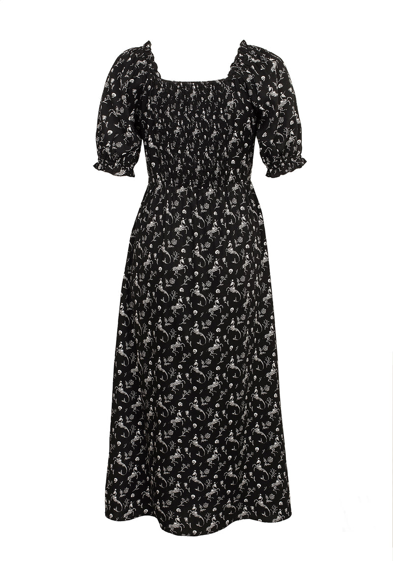 MAKEBELIEVE LACE UP MIDI DRESS