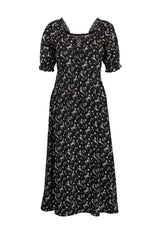MAKEBELIEVE LACE UP MIDI DRESS