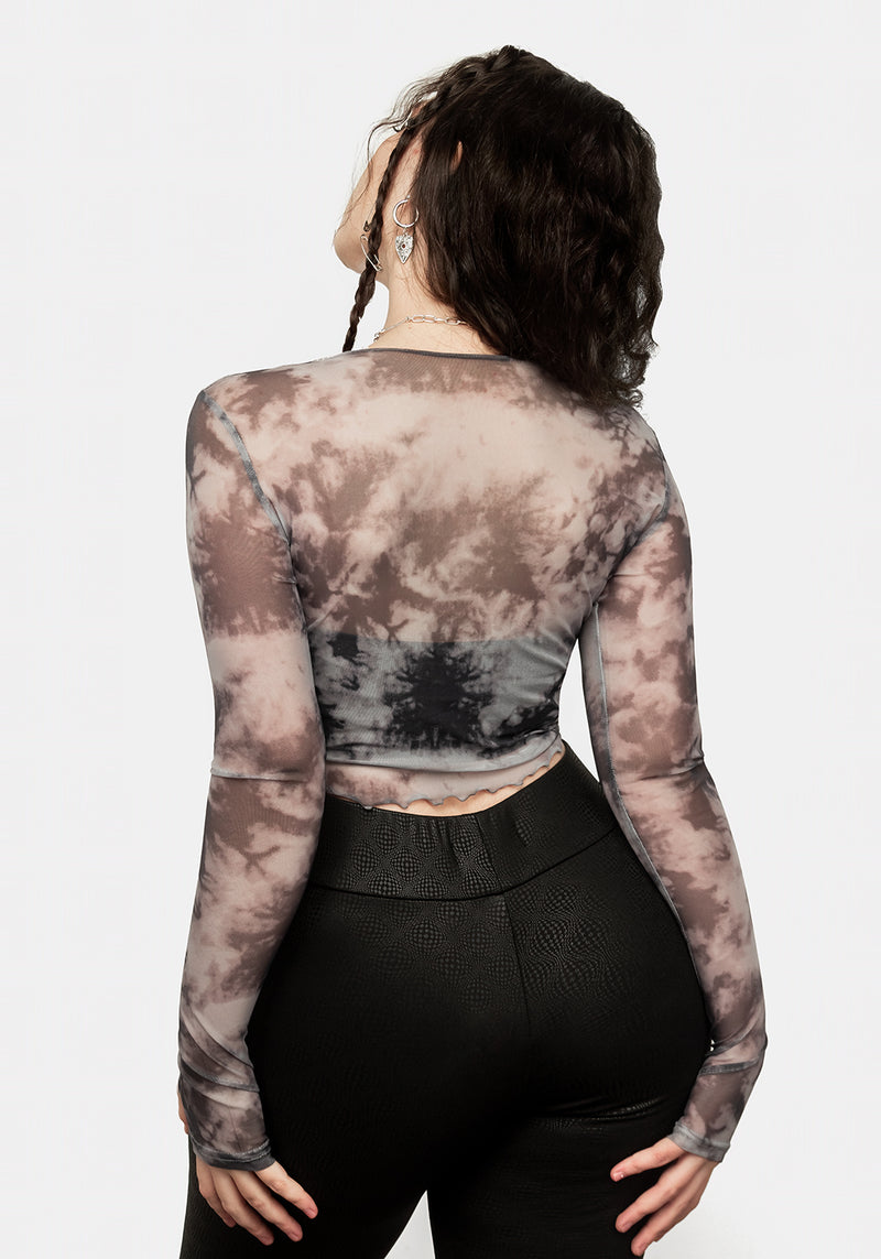Heavens Mesh Kurz Top