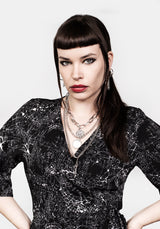 Spellwork Midi Wickel Kleid