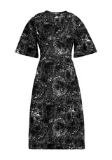 Spellwork Midi Wickel Kleid