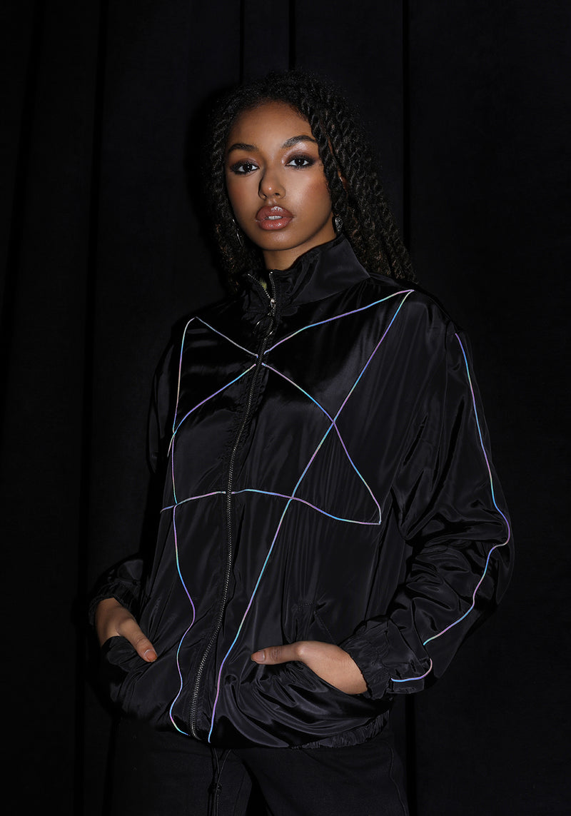 Arcana Oversize Reflective Jacke