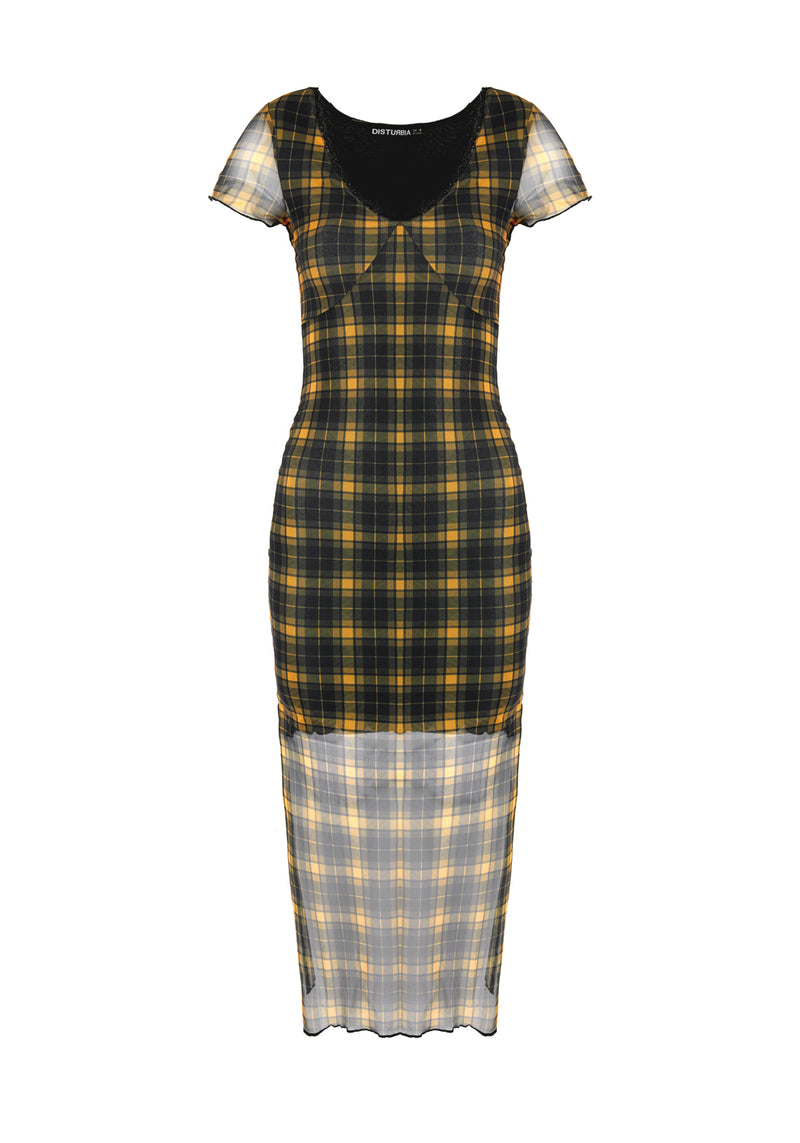 Sally Mesh Maxi Kleid