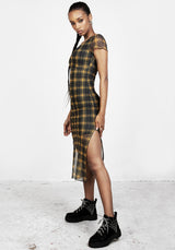 Sally Mesh Maxi Kleid
