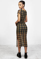 Sally Mesh Maxi Kleid