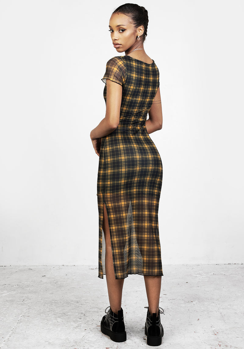 Sally Mesh Maxi Kleid