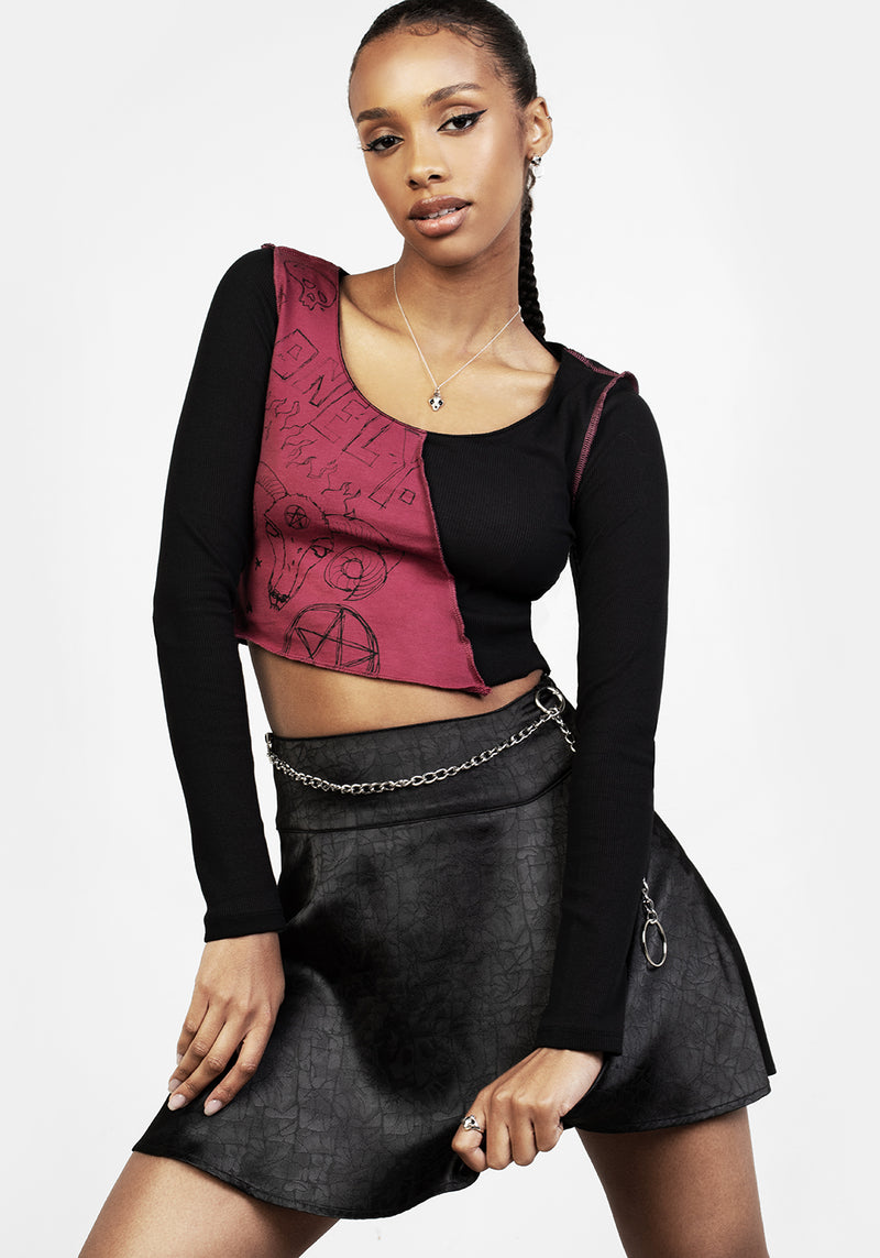 Paranoid Crop Top