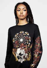 Gods Fleisch Lang Ärmel T-Shirt
