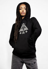 Mystisch Pullover Kapuzenshirt