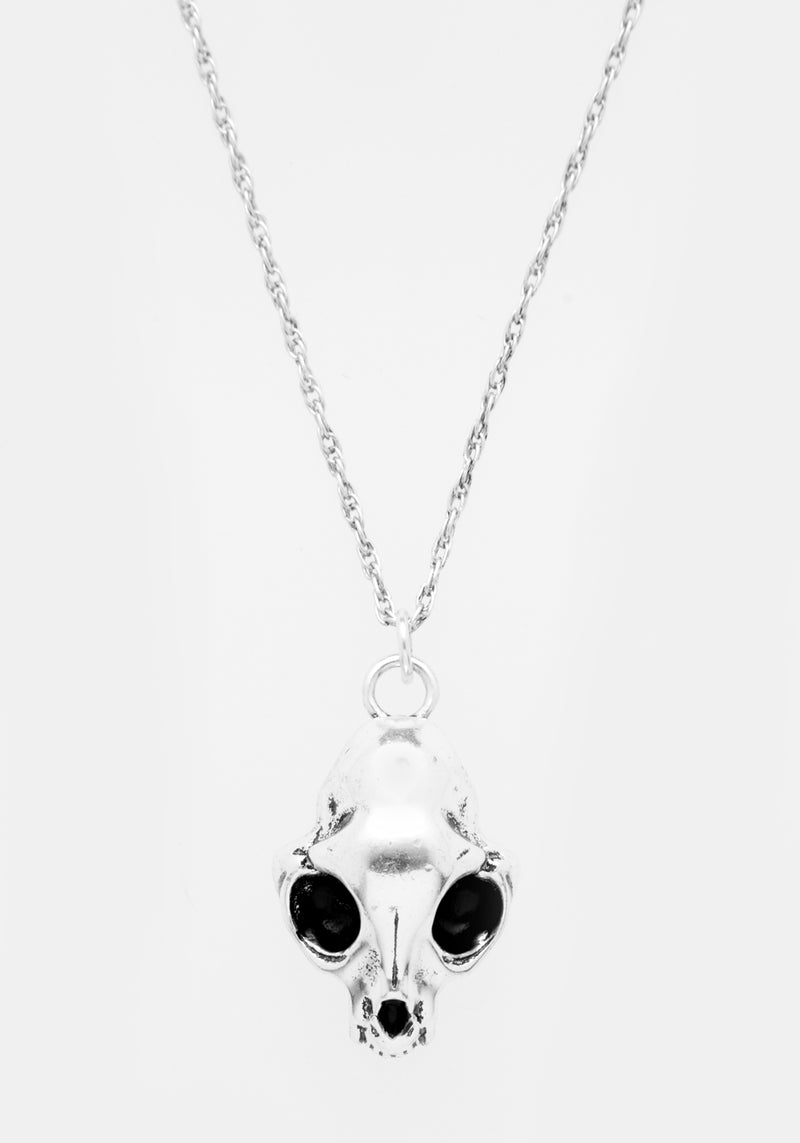 Sphynx Silber Anhänger Halskette