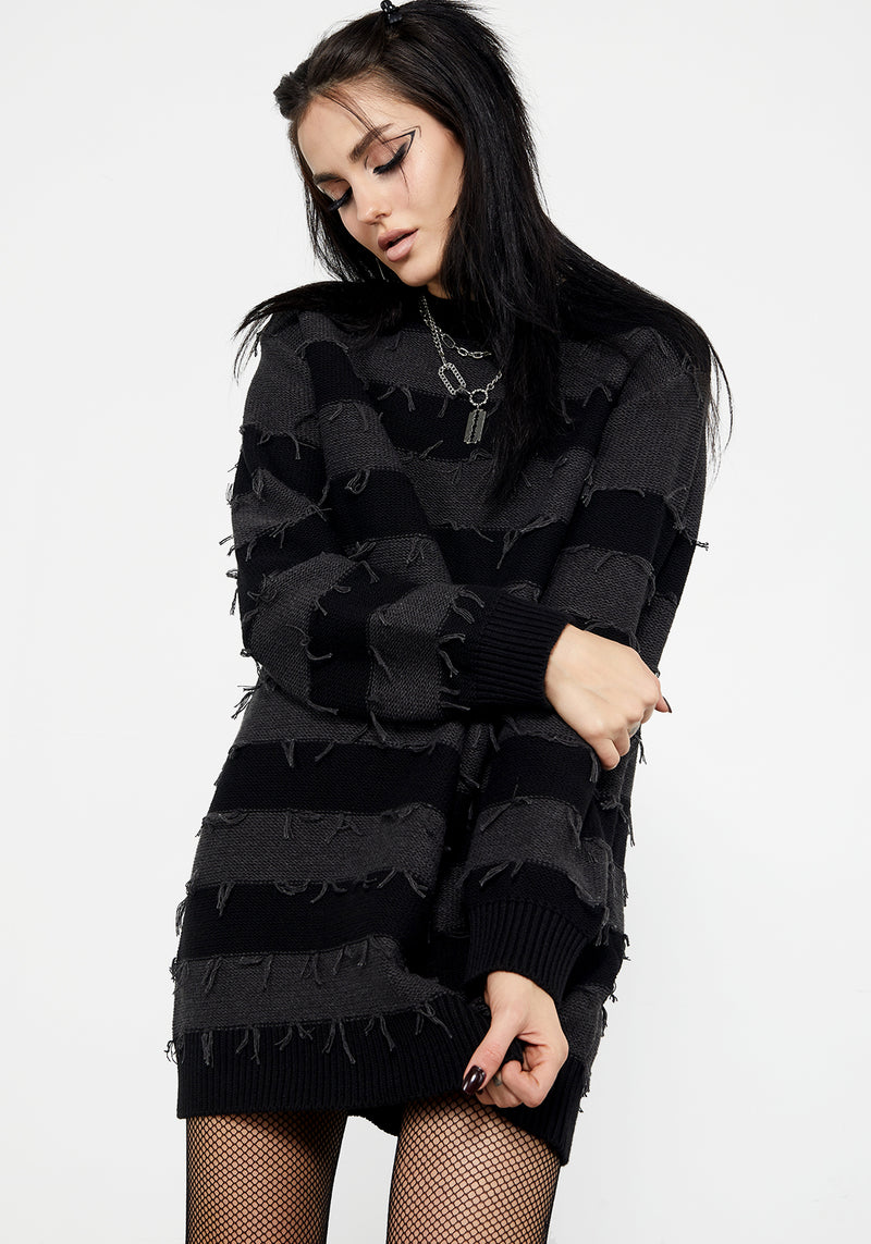 Nancy Streifen Oversize Pullover