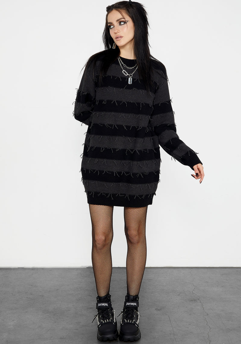 Nancy Streifen Oversize Pullover