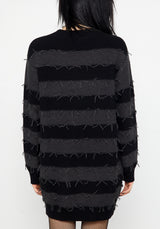 Nancy Streifen Oversize Pullover
