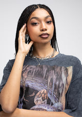 Frazetta Die Secret People Kurz Ärmel T-Shirt Kleid